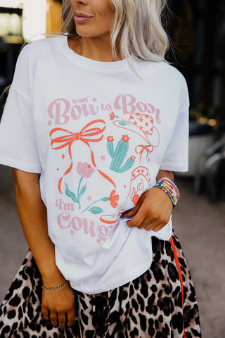Bow To Boot Tee