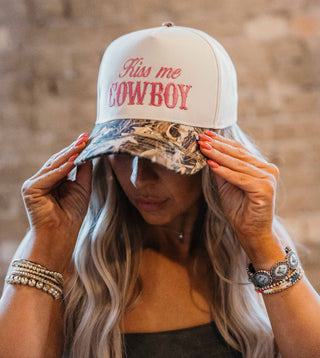 Kiss Me Cowboy Cap