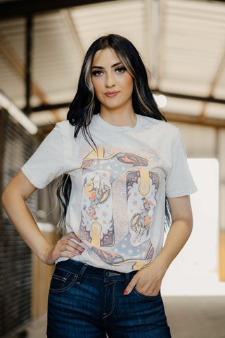Western Boots Tee