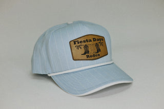Denim Pin Stripe Fiesta Hat