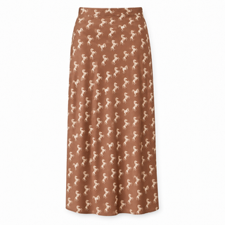 Satin Saddle Skirt