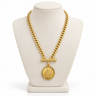 Estate Coin Necklace